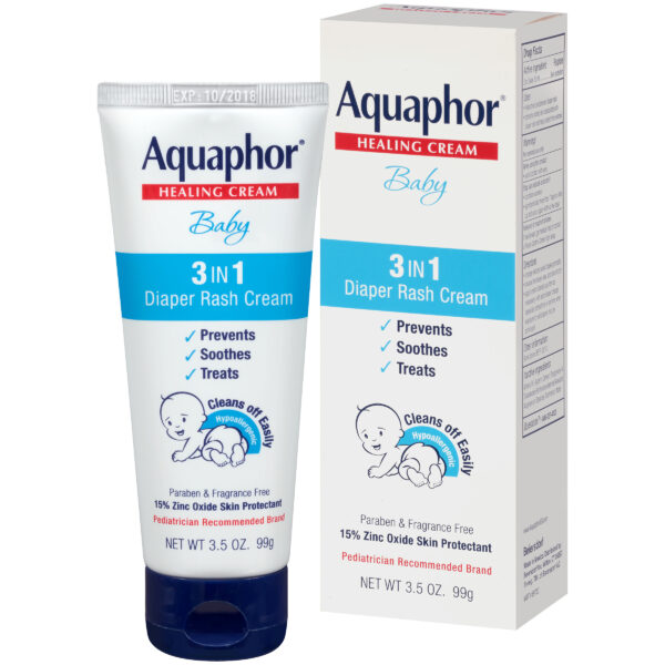 Aquaphor Baby 3in1 Diaper Rash Cream 3.5 oz., Item# BLO12406