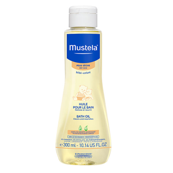 Mustela Baby Bath Oil for Dry Skin with Natural Avocado Oil 10.1 Oz, Item#  BLO12594