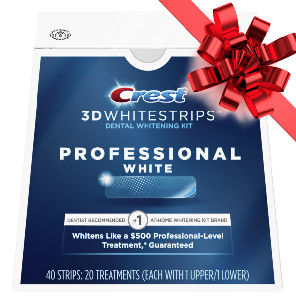 Crest 3D Whitestrips ($5 Coupon Eligible) Professional White Teeth Whitening Kit, 20 Treatments, Item# BLO12773