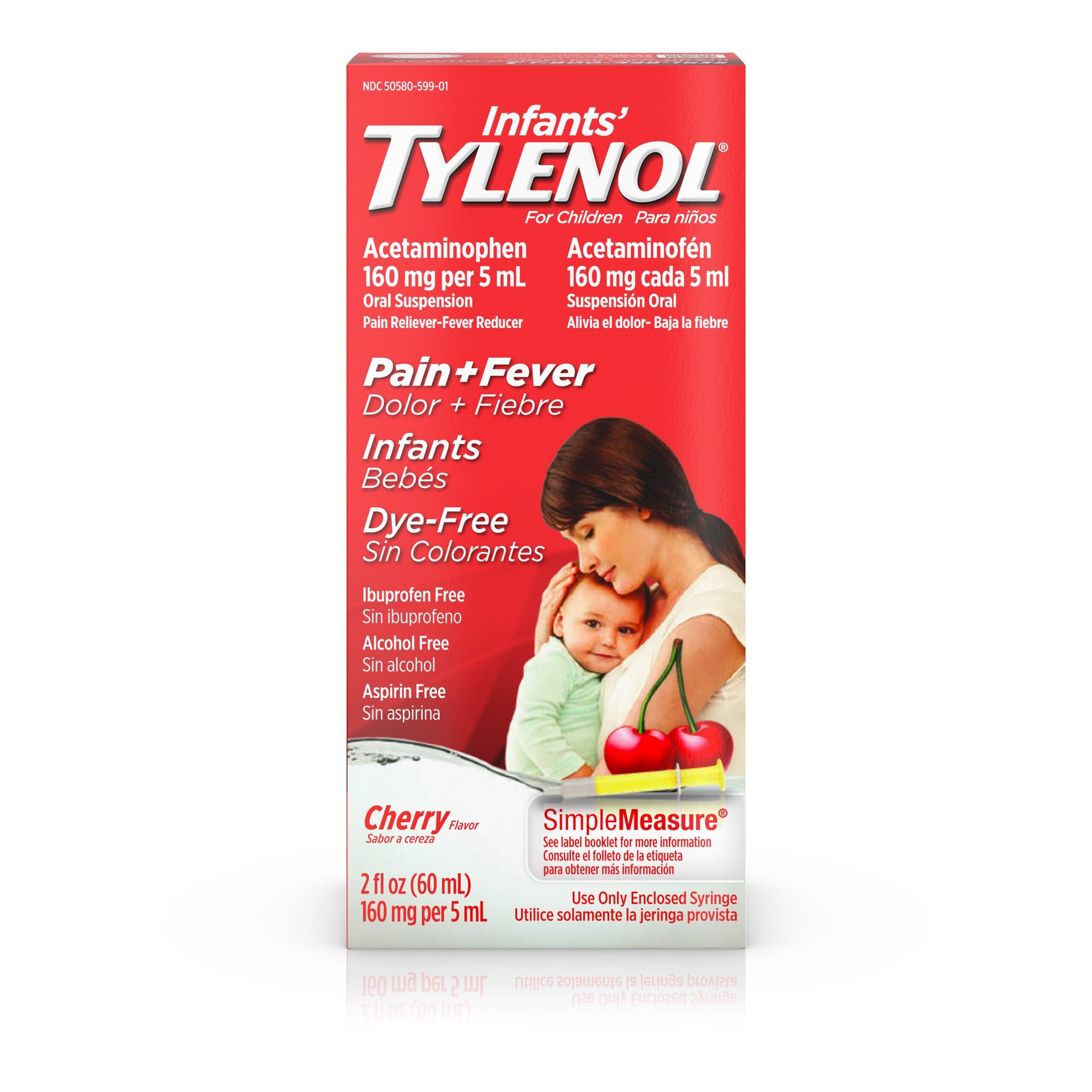 998f36b6-f21d-4b61-b2bd-63d1c71e052f_1.a0bfccc39913f5bcd5db5e8749a55a13-5 Infants' Tylenol Acetaminophen Medicine, Dye-Free Cherry, 2 fl. oz, Item# BLO12263