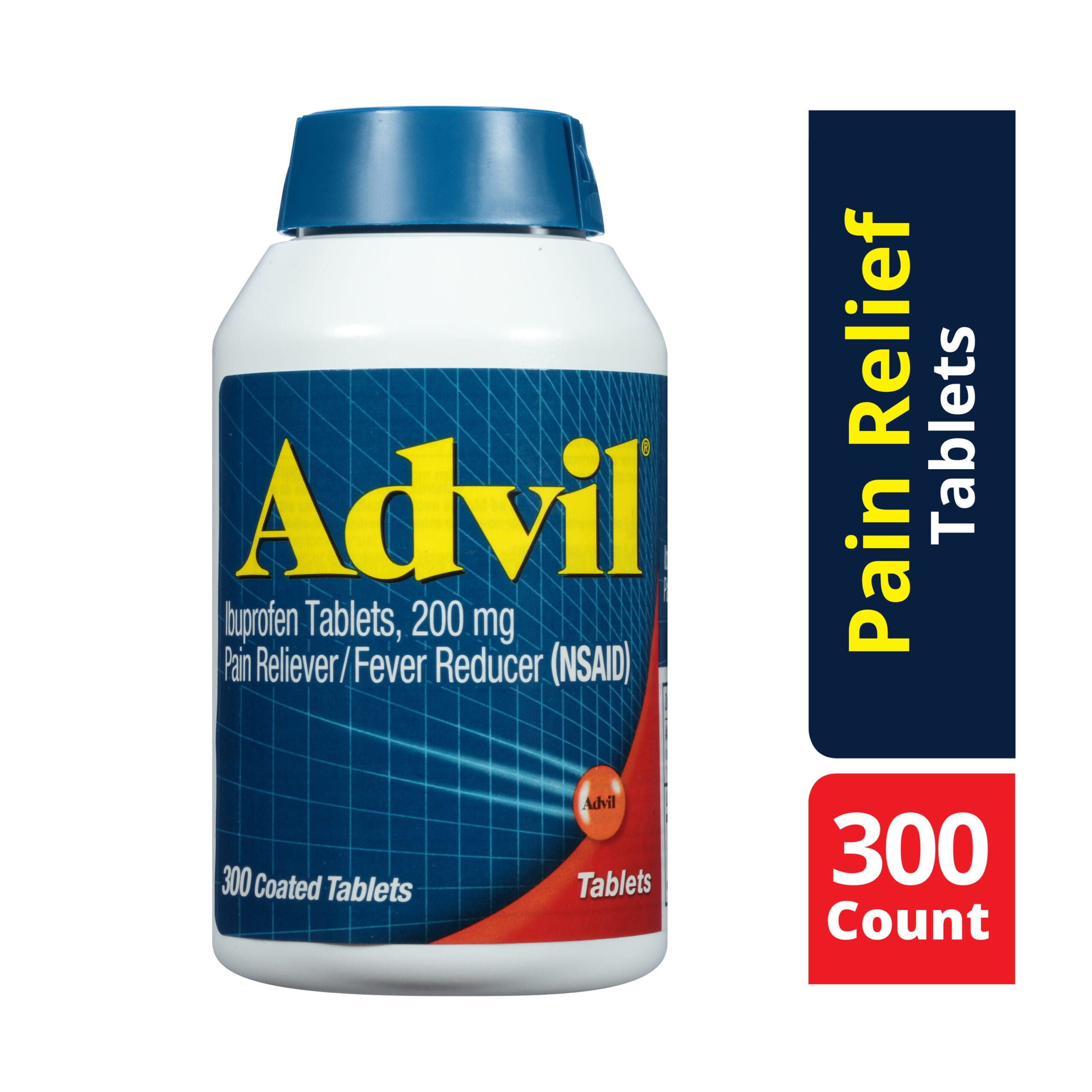 dfda4483-ffd6-4379-9a5a-e0401126bdaf_2.b1a4d671f8b13cfa22680d86893b79ab-4 Advil (300 Count) Pain Reliever / Fever Reducer Coated Tablet, 200mg Ibuprofen, Temporary Pain Relief, Item# BLO12282